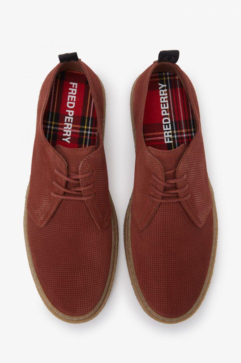 Brown Fred Perry Linden Men's Shoes | PH 1151OKIR